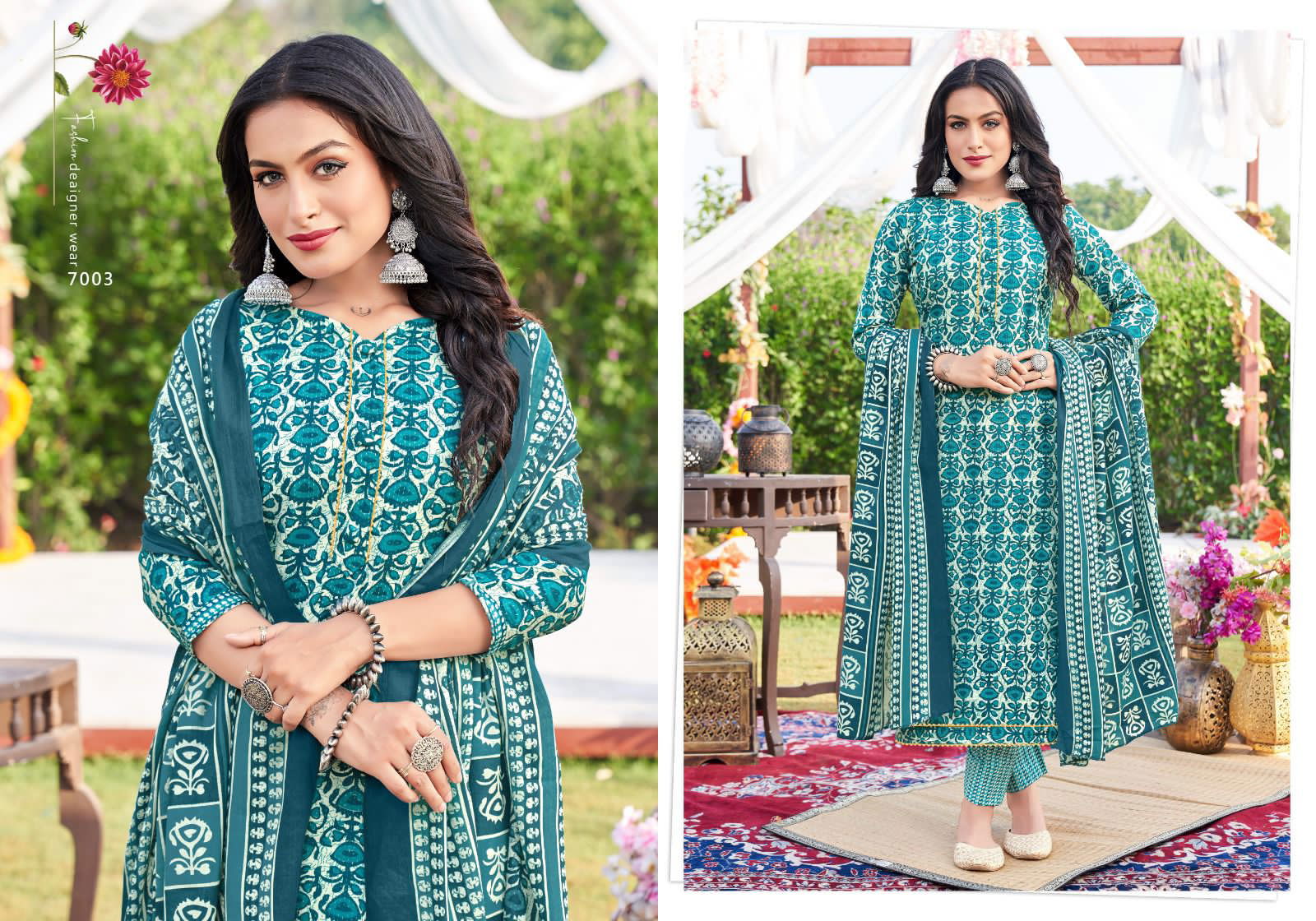 Radha Rumy Vol 7 Printed Cotton Dress Material Catalog